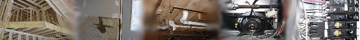 Array of Home defect photos - Page one