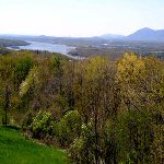 The beautiful vistas of the Hudson Valley region